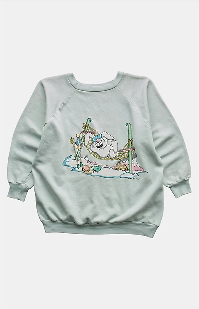 PS VINTAGE 80s Zoo Crew Crew Neck Sweatshirt