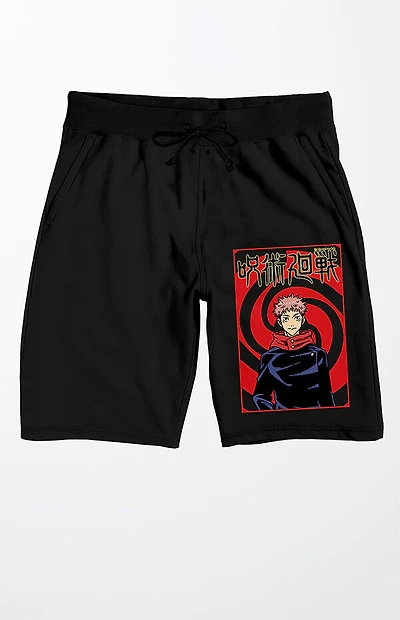 Jujutsu Kaisen Yuji Itadori Anime Sweat Shorts
