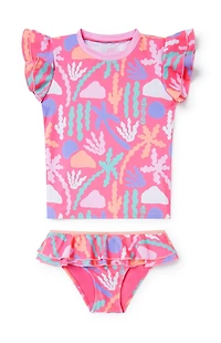 Boardies Kids Palm Springs Rash Guard Set