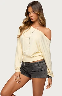 Edikted Caisynne Off Shoulder Top