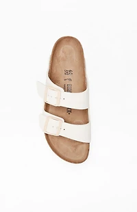 Birkenstock Women's Arizona Slide Sandal Eggshell