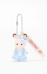 CALICO CRITTERS Blue Bell Chocolate Bunny Key Chain