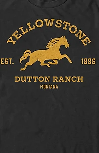 Yellowstone Dutton Ranch Badge T-Shirt