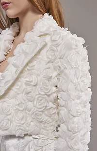 AZALEA WANG Rosette Blazer