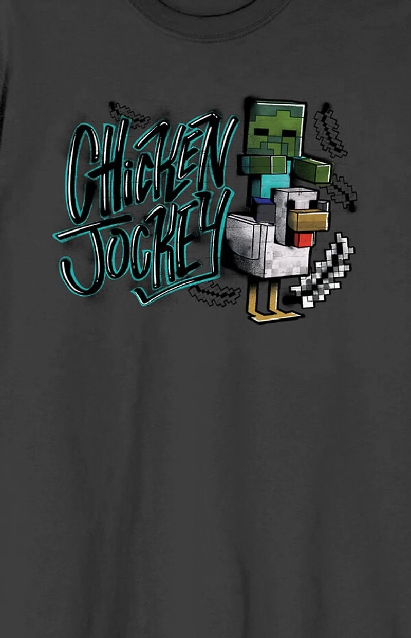 Minecraft Chicken Jockey T-Shirt