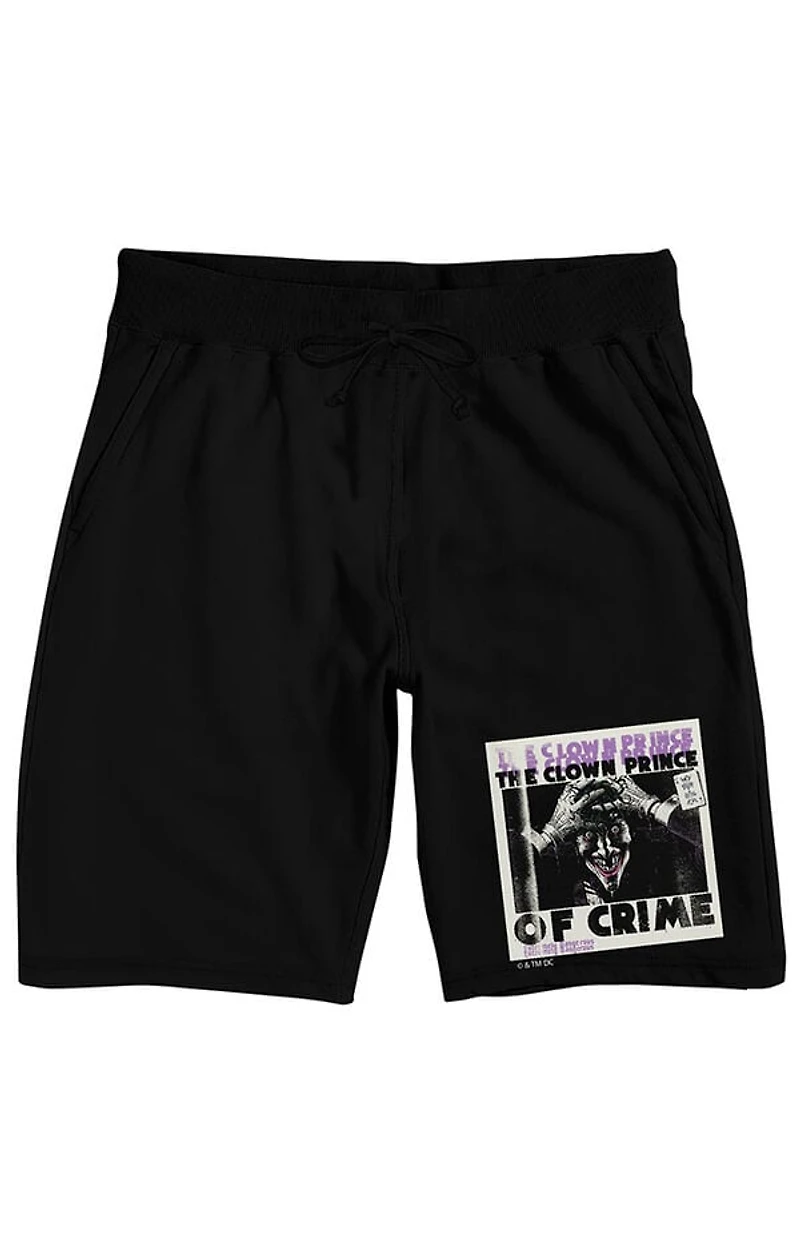 The Joker Clown Prince Sweat Shorts