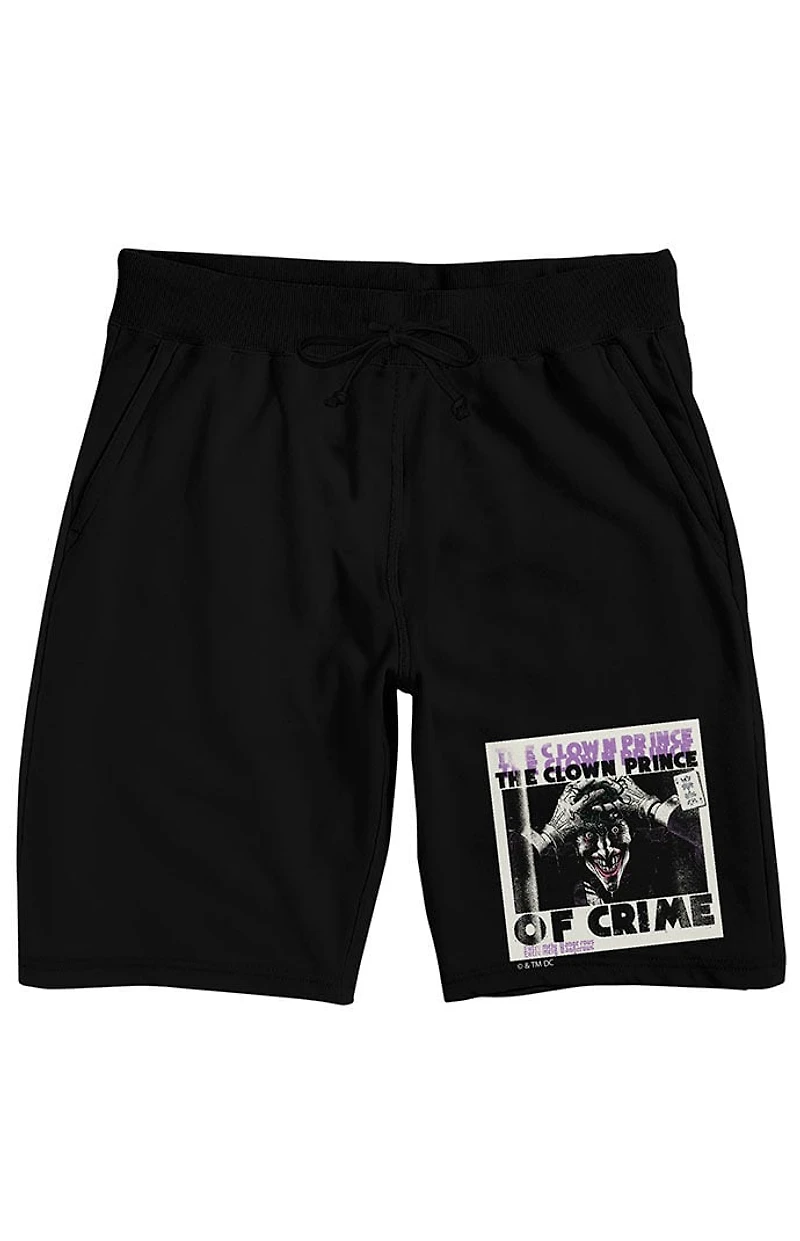 The Joker Clown Prince Sweat Shorts