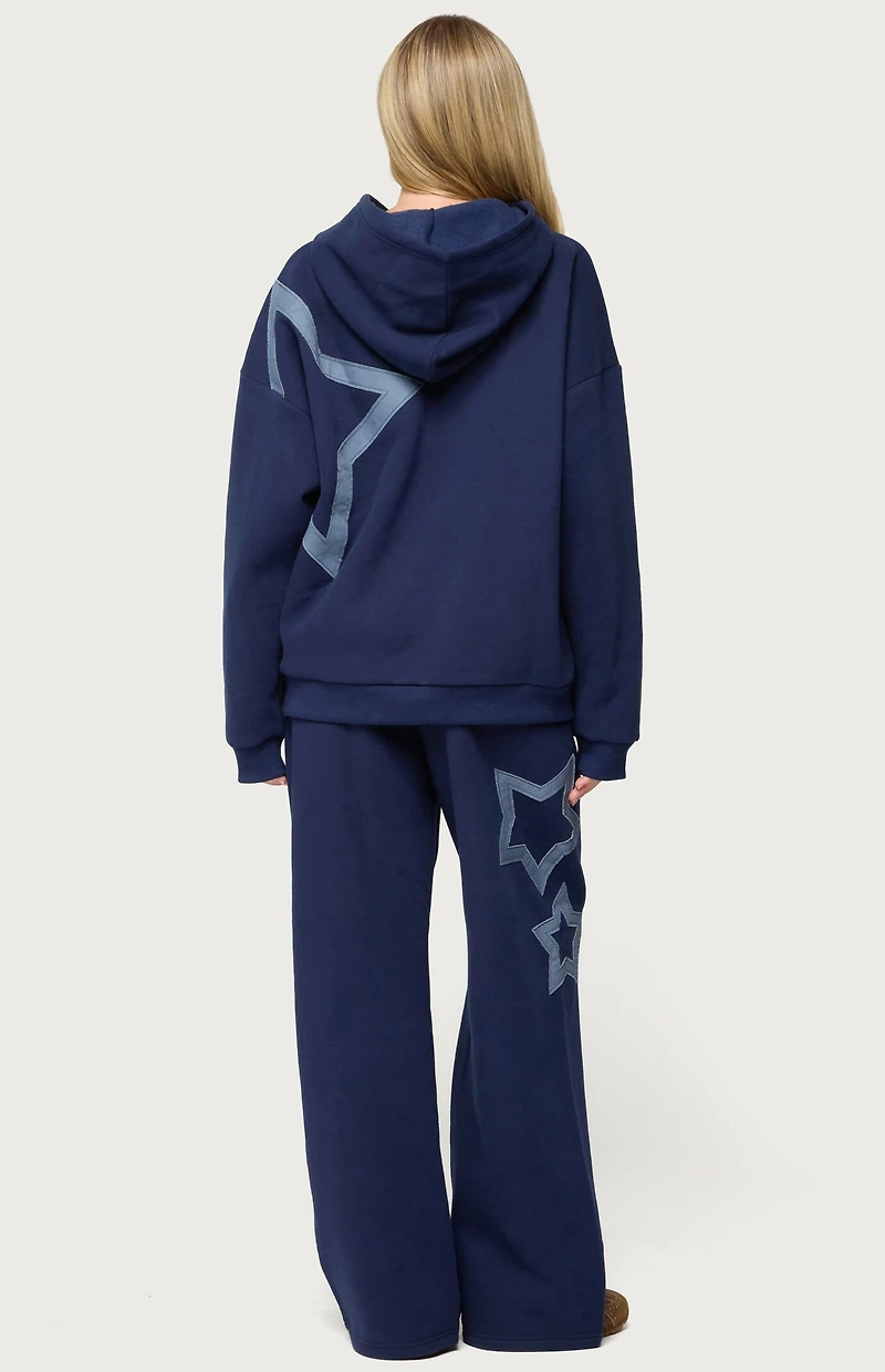 Edikted Starly Straight Leg Sweatpants