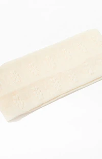 LA Hearts Daisy Textured Soft Headband