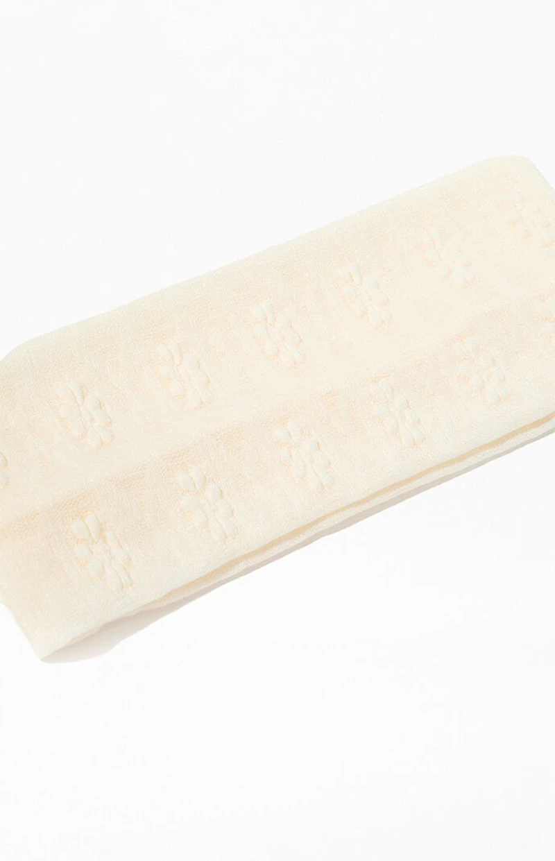 LA Hearts Daisy Textured Soft Headband