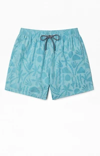 Boardies Bacalar Blue 4.5" Swim Trunks