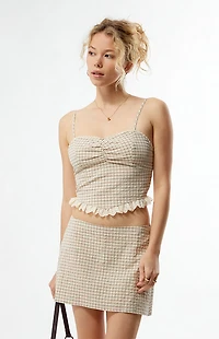 Your Favorite Plaid Mini Skort