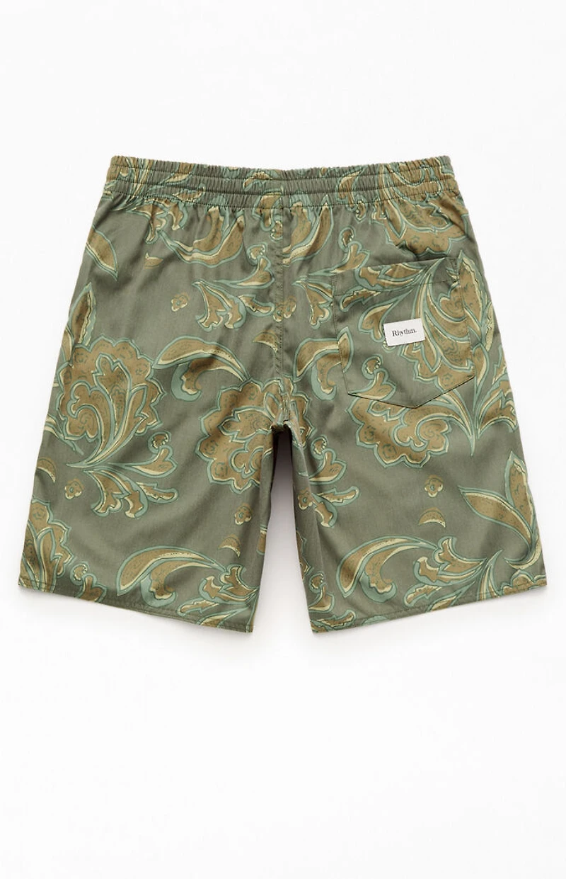 Rhythm Astral Bloom Box Jam 9" Swim Trunks