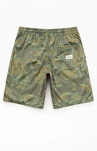 Rhythm Astral Bloom Box Jam 9" Swim Trunks