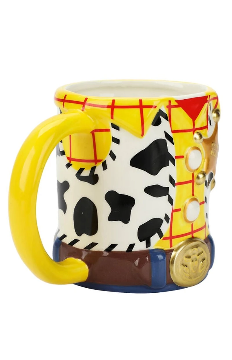 Toy Story Woody Outfit Sculpted Ceramic Mug