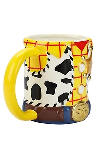 Toy Story Woody Outfit Sculpted Ceramic Mug