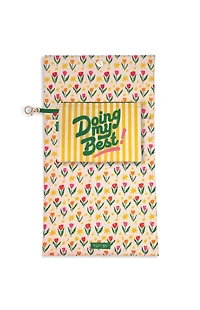 ban.do Tulips on Ivory Go-Go Laptop Sleeve