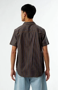 Brixton Charter Striped Camp Shirt
