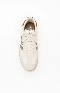 adidas White & Brown Samba OG Shoes