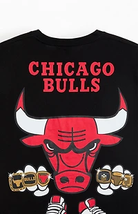 New Era Chicago Bulls Rings Cartoon T-Shirt
