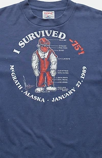 PS VINTAGE '80s I Survived -75 Graphic T-Shirt