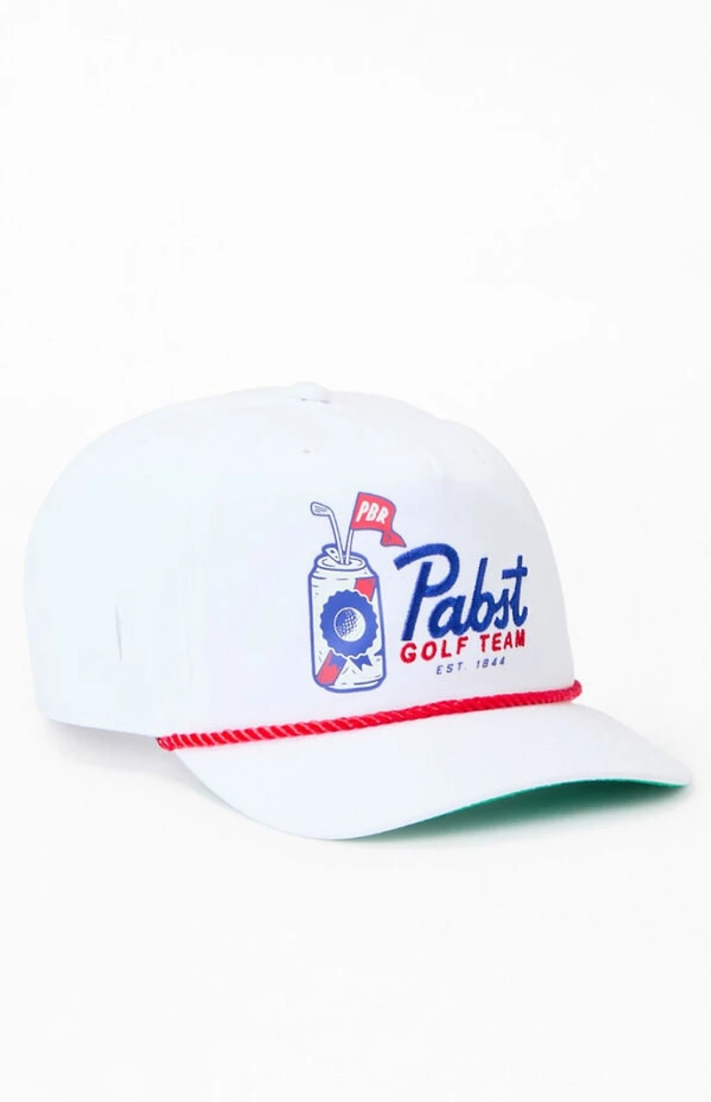 Pacsun Pabst Blue Ribbon Golf Team Snapback Hat