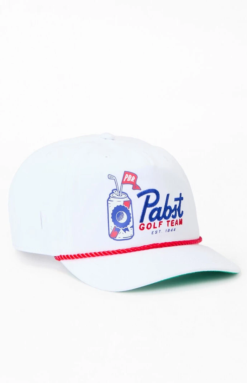 Pabst Blue Ribbon Golf Team Snapback Hat