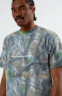 Visual Outreach Program By Jungles Camo Mountains T-Shirt