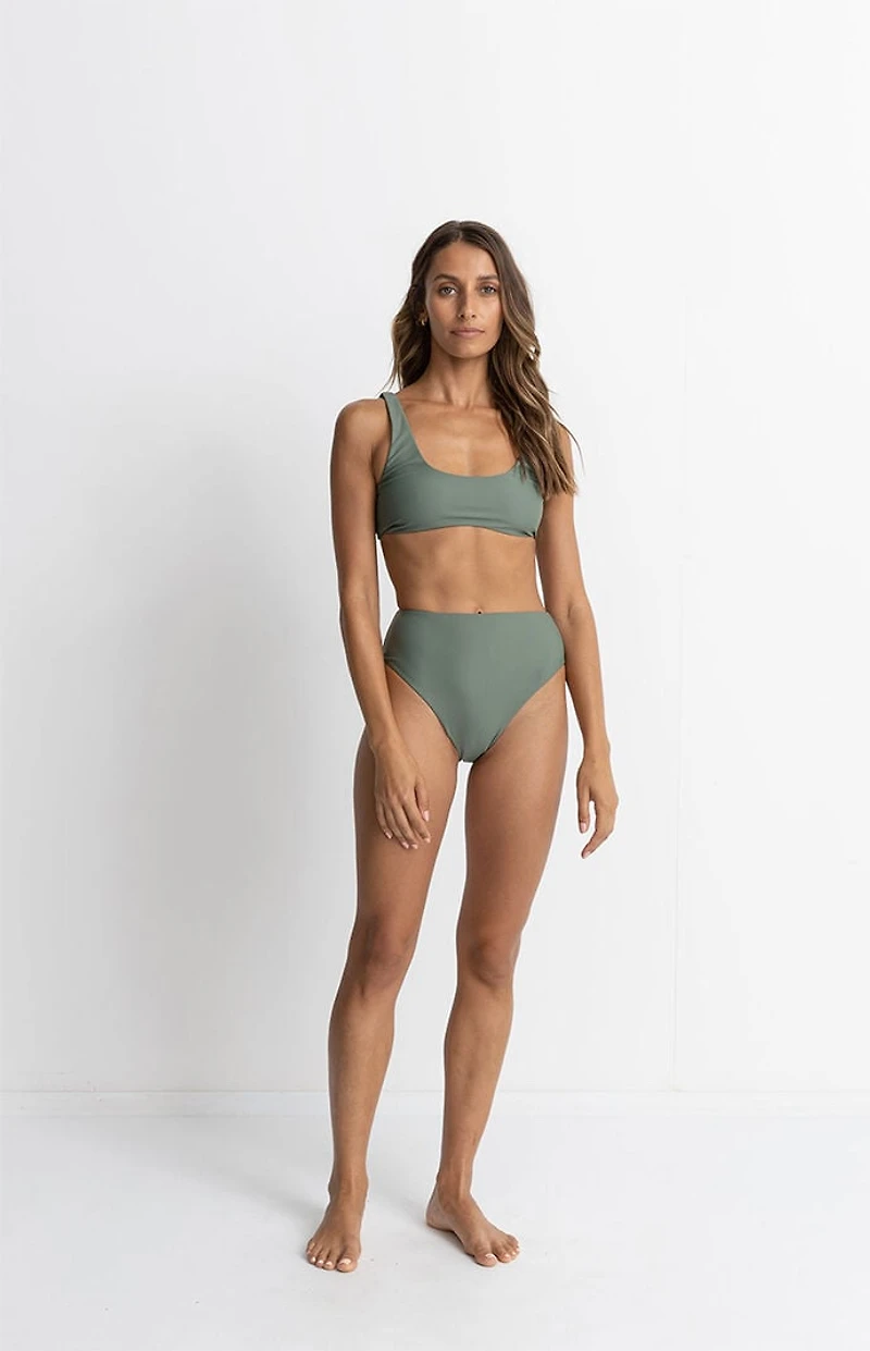 Rhythm Classic High Waisted Bikini Bottom