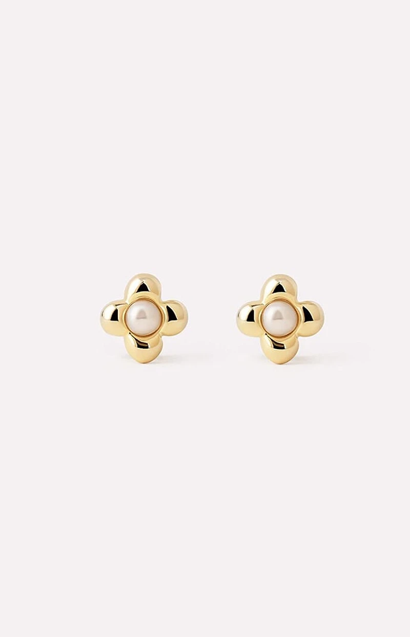 Ana Luisa Liora Gold Mini Stud Earrings