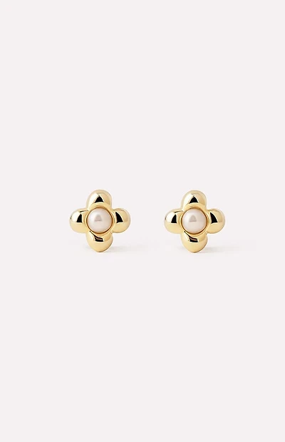 Ana Luisa Liora Gold Mini Stud Earrings
