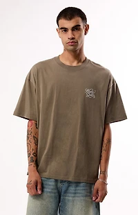 Pacsun Mostly Good Embroidered T-Shirt