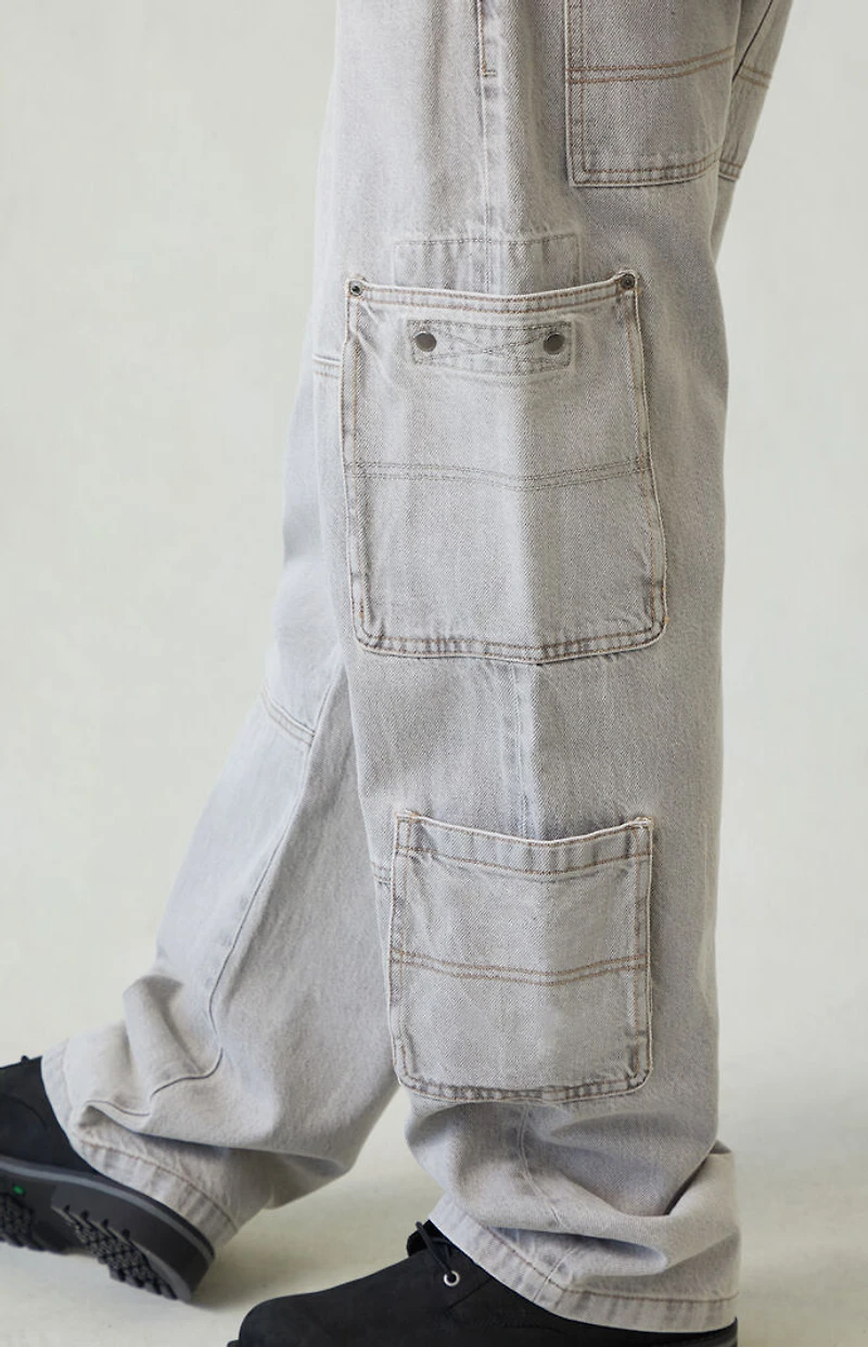 Pacsun Dylan Baggy Jeans Cargo Gray
