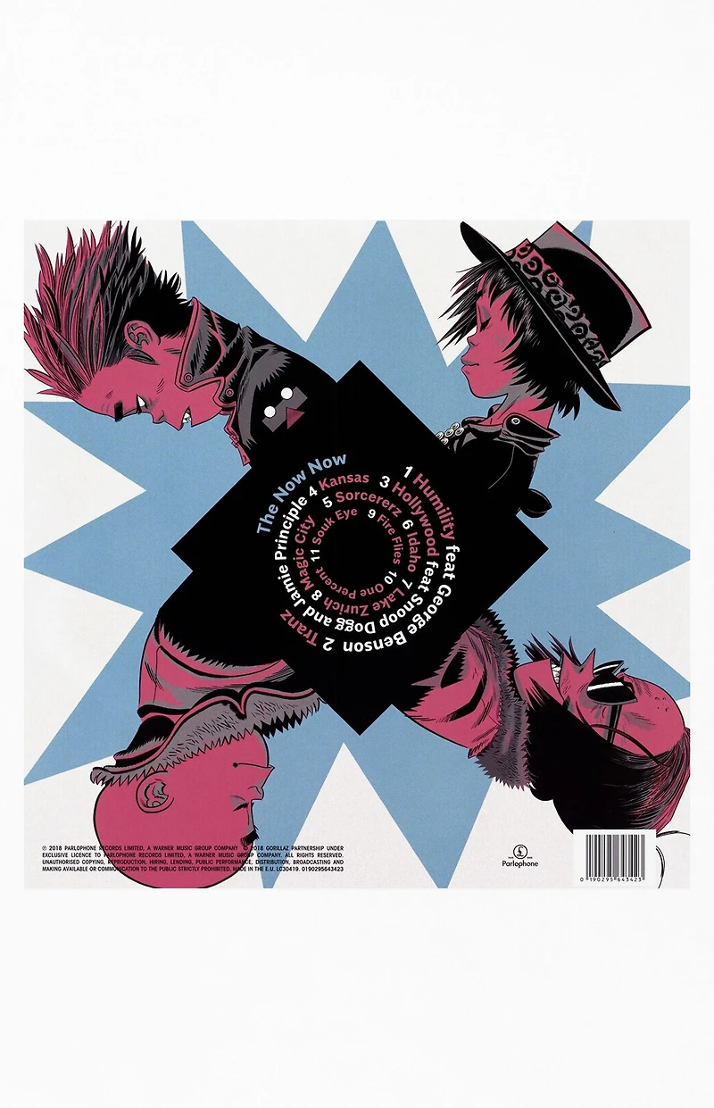 Gorillaz Now Now Vinyl Record