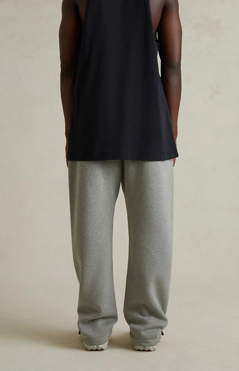 Fear of God ESSENTIALS Concrete Heather Fleece Relaxed Sweatpants