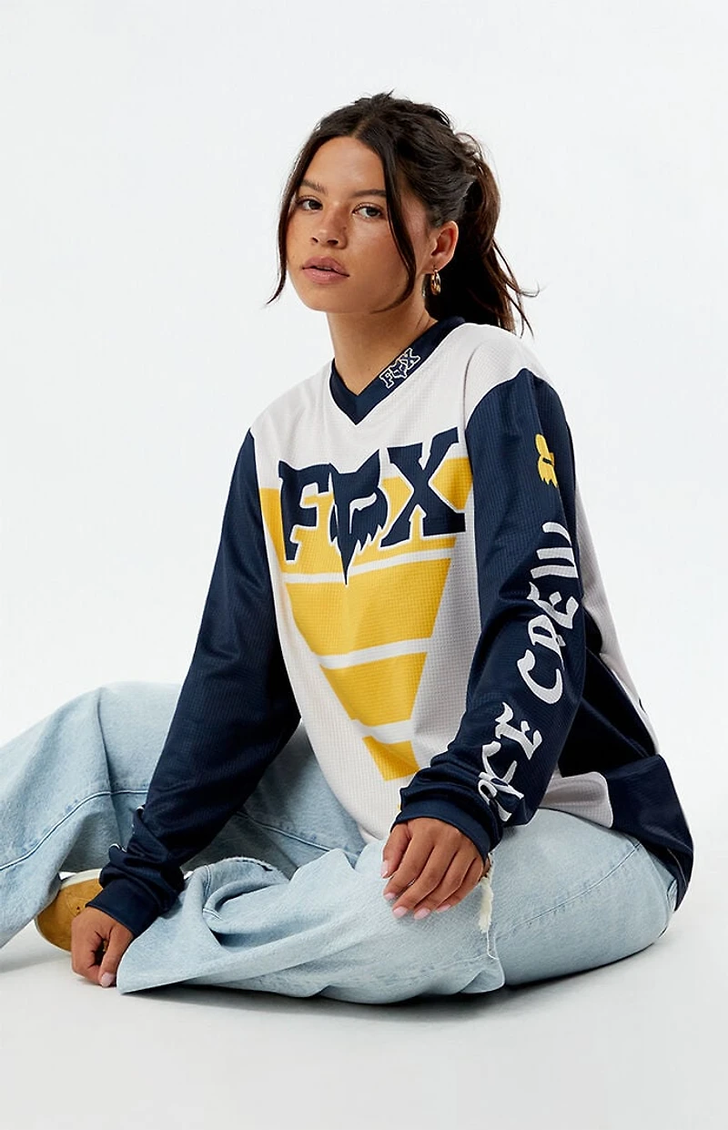 Fox Race Crew Long Sleeve Oversized Jersey