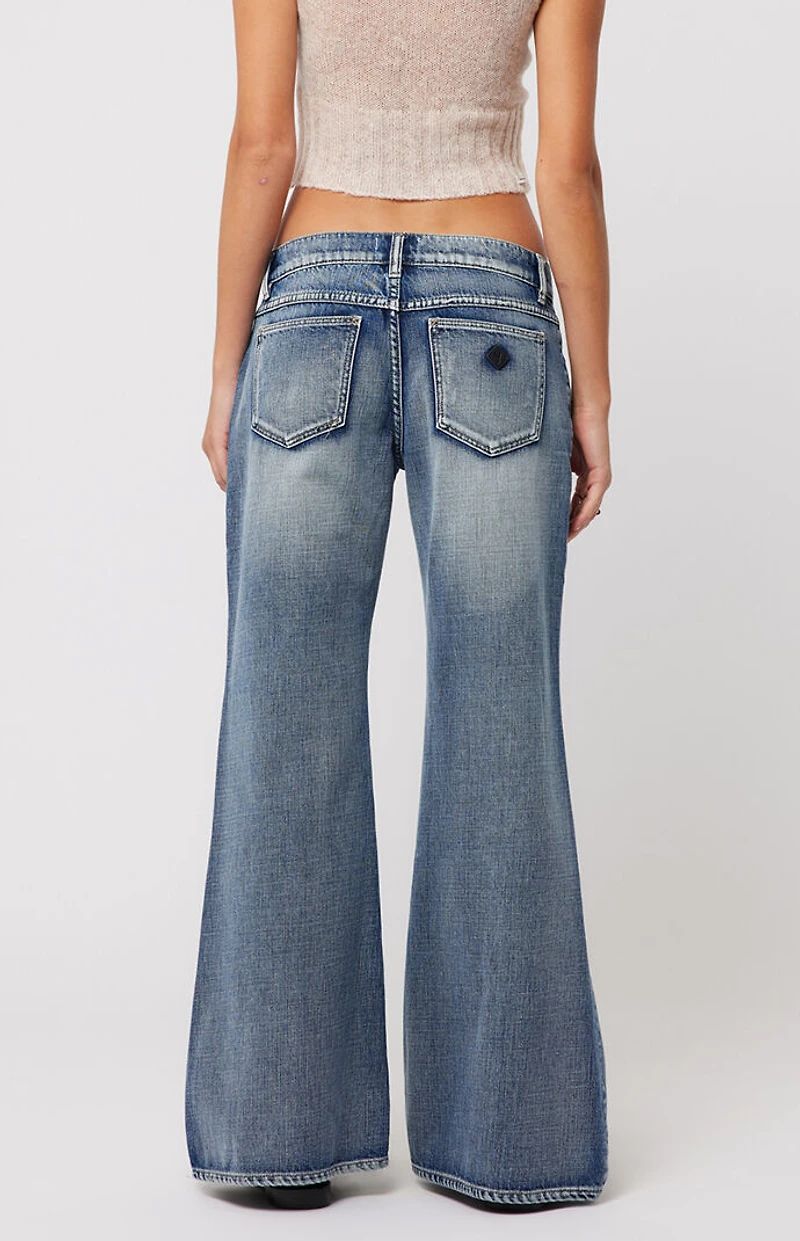 ABRAND Keira 99 Low Rise Baggy Flare Jeans