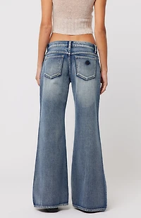 ABRAND Keira 99 Low Rise Baggy Flare Jeans