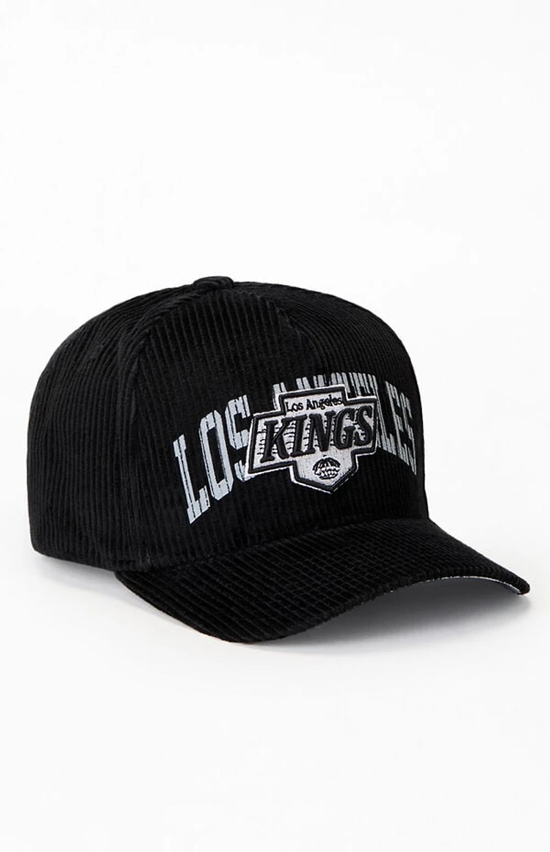 Mitchell & Ness NHL LA Kings Corduroy Arch Stamp Pro Snapback Hat
