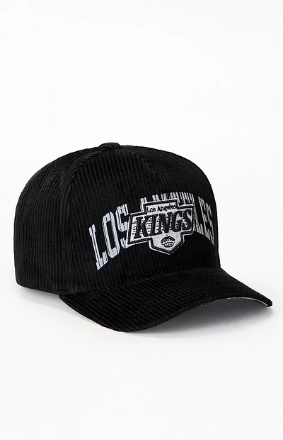 Mitchell & Ness NHL LA Kings Corduroy Arch Stamp Pro Snapback Hat