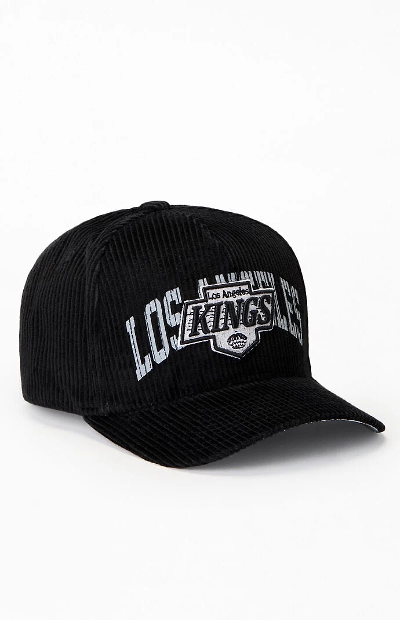 Mitchell & Ness NHL LA Kings Corduroy Arch Stamp Pro Snapback Hat