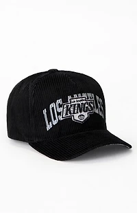 Mitchell & Ness NHL LA Kings Corduroy Arch Stamp Pro Snapback Hat