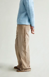 Pacsun Blake Extreme Baggy Pants Corduroy Carpenter Tan