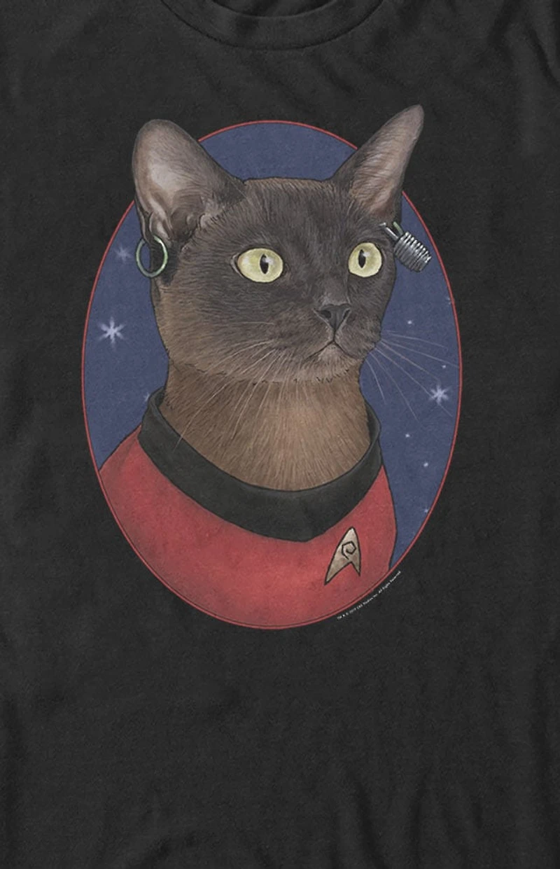 Star Trek Uhura Cat T-Shirt