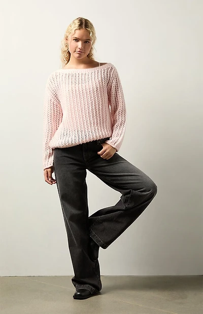 Your Favorite Sally Off-The-Shoulder Pullover Sweater