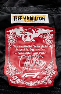 Jeff Hamilton x Formula 1 PacSun Full Leather Racing Jacket