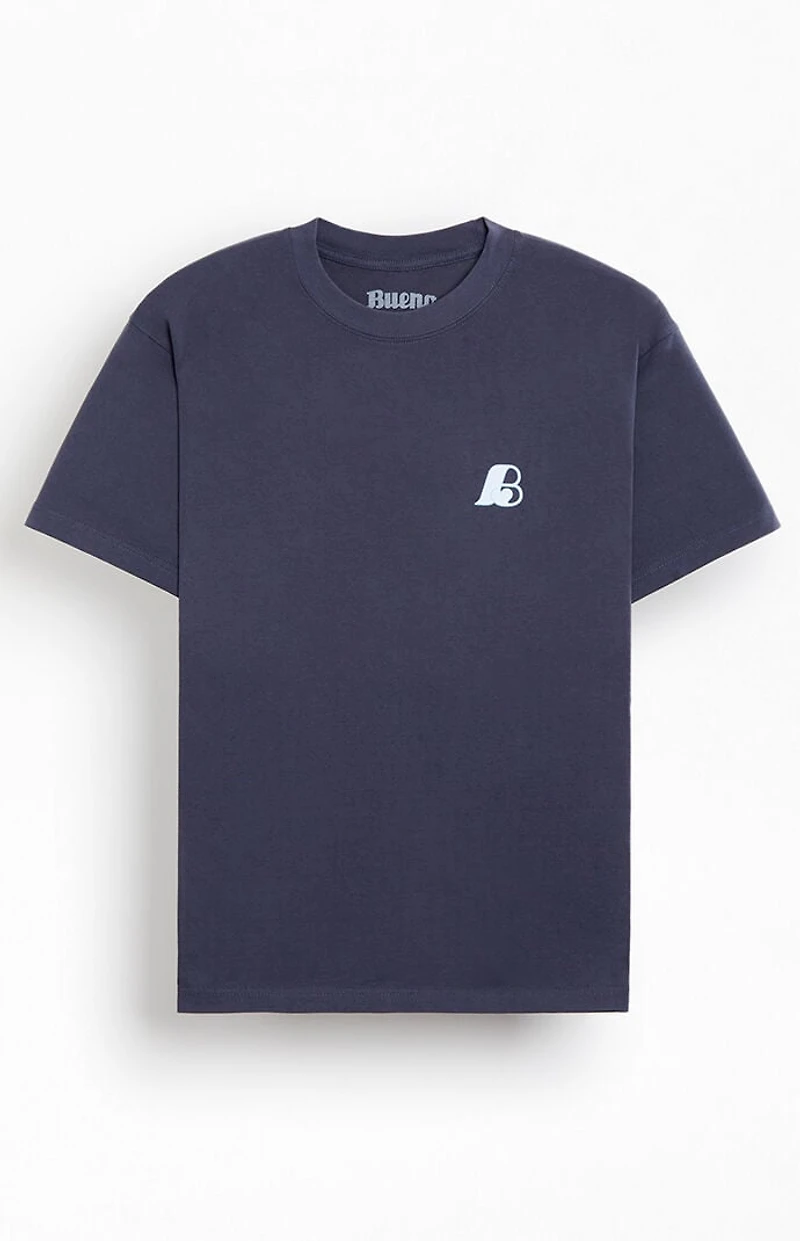 Bueno Bendiga Futbol Blue T-Shirt