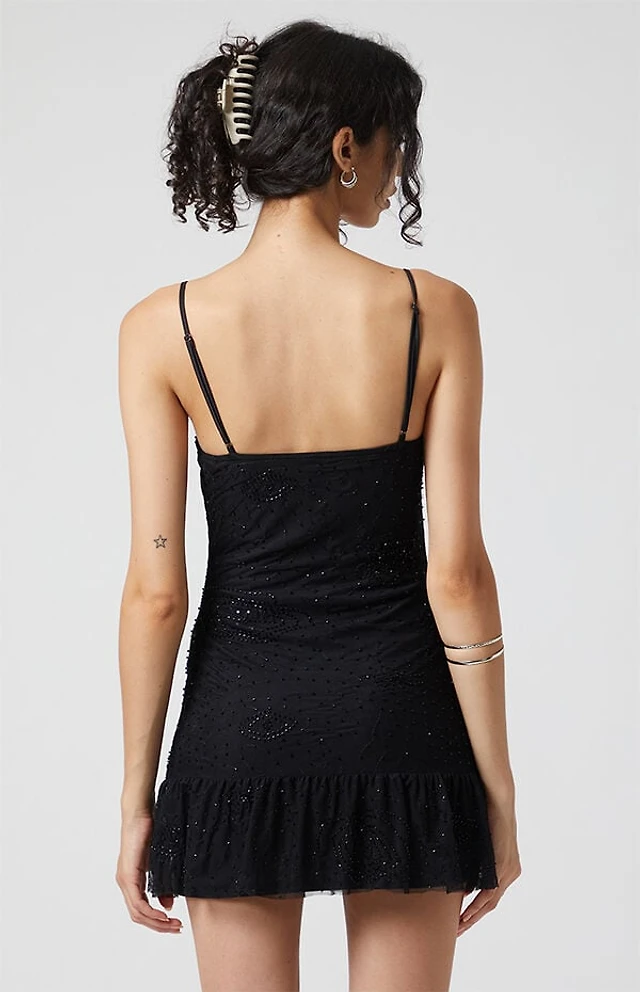 Beverly and Beck Yareli Beaded Mini Dress Arden Fair