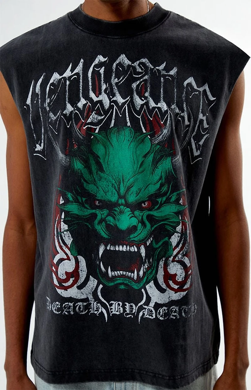 Pacsun Vengeance Cut Off Muscle T-Shirt