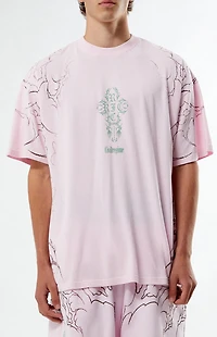 Civil Pink Concrete Sin Acot T-Shirt